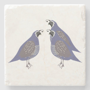 Quail Stone Untersetzer