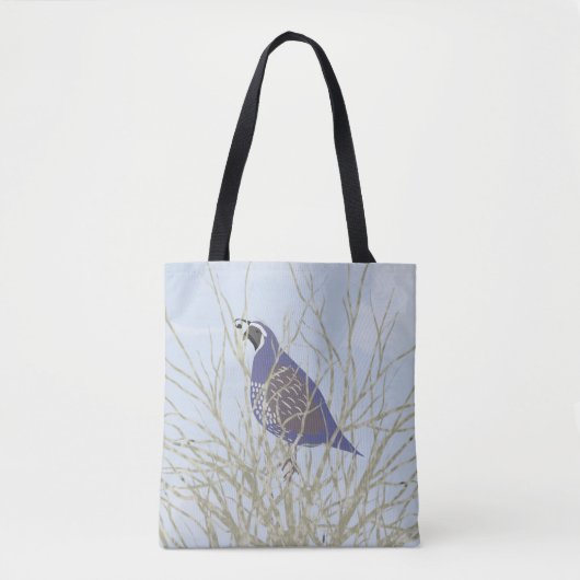 Quail Tote Bag Tasche (Vorderseite)