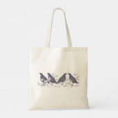 Quail Tote Bag Tragetasche (Rückseite)