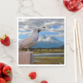 QUAIL UND SHASTA SERVIETTE (Beispiel)
