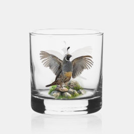 Quail Whiskyglas