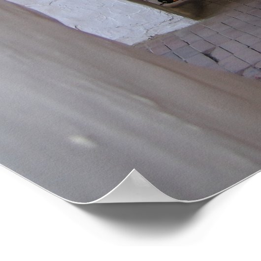 Quaint Alleyway Poster (Ecke)