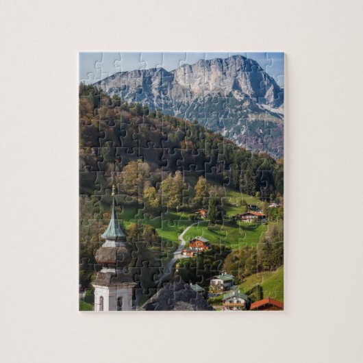 Quaint bavarian village, Deutschland Puzzle (Vertikal)