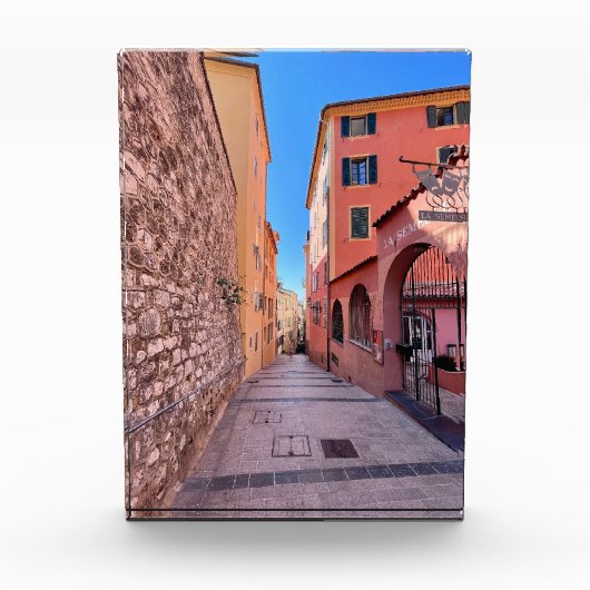 Quaint French alleys Fotoblock (Vorderseite)