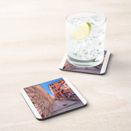 Quaint French alleys Getränkeuntersetzer (Rechte Seite)