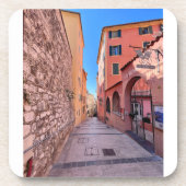 Quaint French alleys Getränkeuntersetzer (Vorderseite)