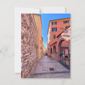 Quaint French alleys Postkarte