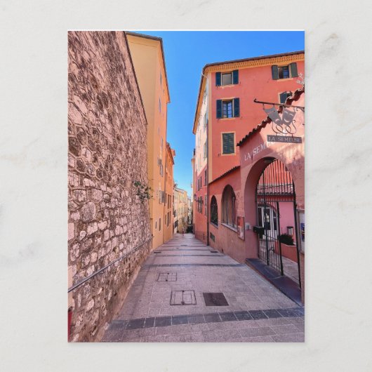 Quaint French alleys Postkarte (Vorderseite)