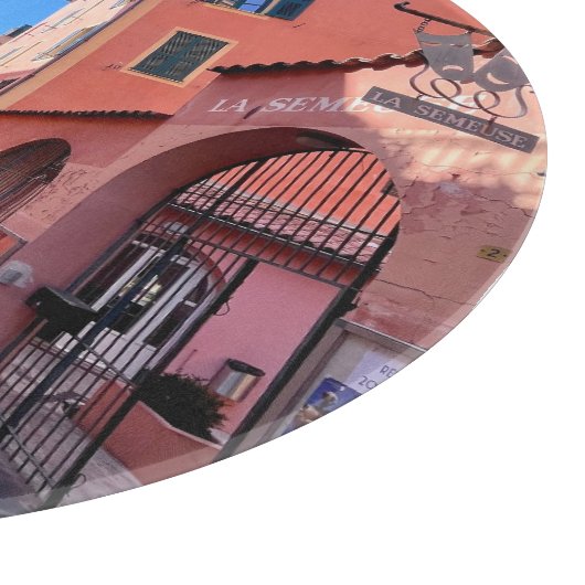 Quaint French alleys Schneidebrett (Ecke)