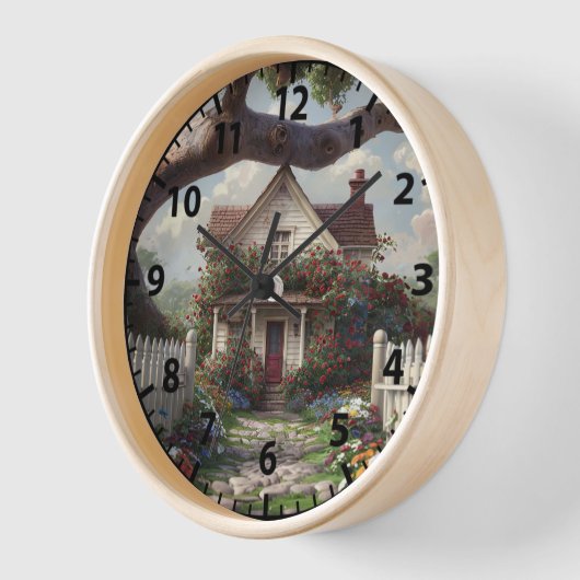 Quaint House Uhr (Winkel)