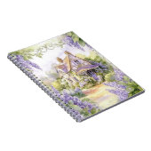 Quaint-Hütte mit Lilacs Notizblock (Rechte Seite)