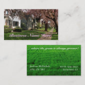 Quaint Neighborhood Business Cards Visitenkarte (Vorne/Hinten)