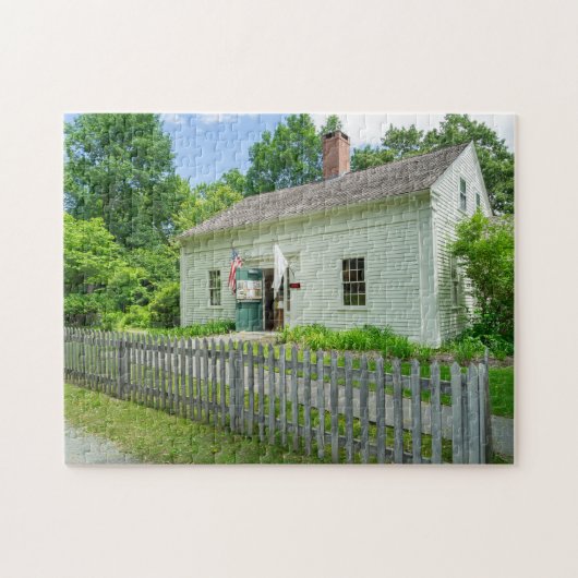 Quaint New England House Puzzle (Horizontal)