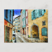 Quaint Old Cobblestone Street Postkarte (Vorderseite)
