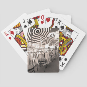 Quaint Restaurant Balkon, Italien Spielkarten