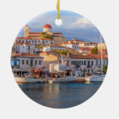 Quaint Seaside Village Keramik Ornament (Hinten)