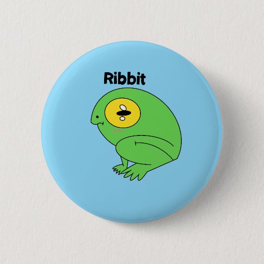 Quak-Knopf Button (Vorderseite)