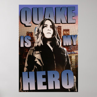 Quake ist mein Held Poster