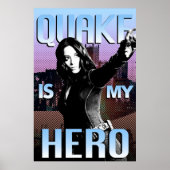 Quake ist mein Held Poster (Vorne)