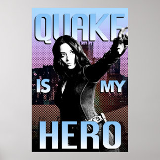 Quake ist mein Held Poster