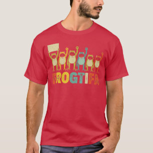 Quaken gegen die Maschine Lustiger Portland-Frosch T-Shirt