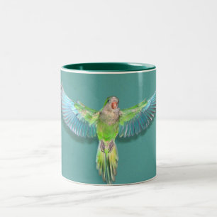 Quäker-Fliegen-Tasse 15oz Zweifarbige Tasse