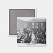 Quaker Meeting, Philadelphia Magnet (Vorderseite/Rückseite)