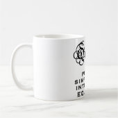 Quäker-Motto Kaffeetasse (Links)
