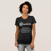 Quäker-Motto T-Shirt (Vorne ganz)