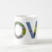 Quaker-Papagei-Tasse Kaffeetasse (Mittel)