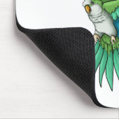 Quäker-Papageien-Produkte Mousepad (Ecke)