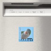 Quaker Parakeet Foto Magnet (In Situ (Geschirrspüler))
