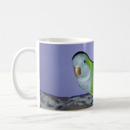 Quaker Parrot Kaffeetasse (Links)