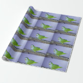 Quaker Parrot Wrapping Paper Geschenkpapier (Ungerollt)