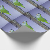 Quaker Parrot Wrapping Paper Geschenkpapier (Ecke)