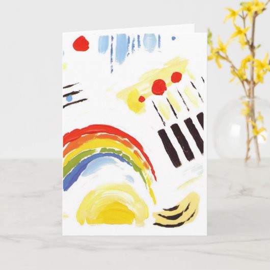 Quaker Quote Greeting Card Karte (Gelbe Blume)