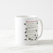 Quäker-Sekretär u. Anmerkungen über die Kunst des Kaffeetasse (VorderseiteRechts)