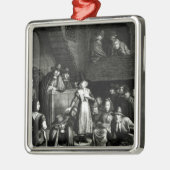 Quäker-Sitzung, 1699 Ornament Aus Metall (Links)