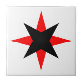 Quaker Star Fliese (Vorderseite)