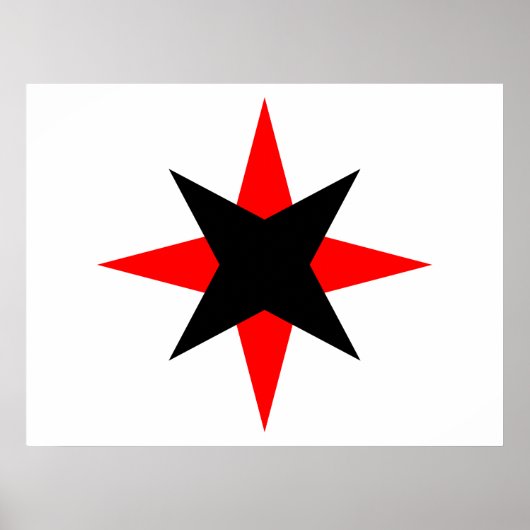 Quaker Star Poster (Vorne)