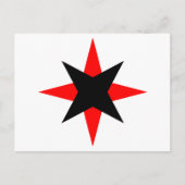 Quaker Star Postkarte (Vorderseite)