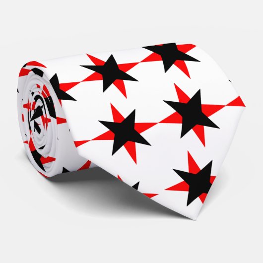 Quäker-Stern-Krawatte Krawatte (Gerollt)