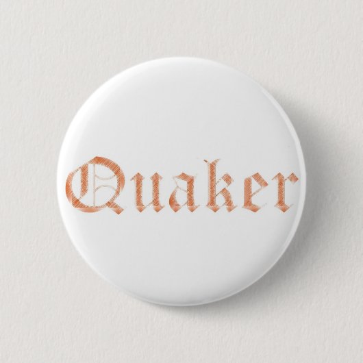 Quaker-Taste Button (Vorderseite)
