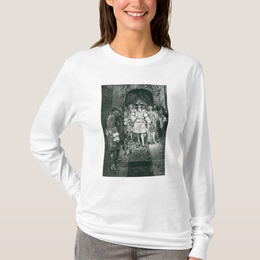 Quäker und König bei Whitehall T-Shirt (Vorderseite)