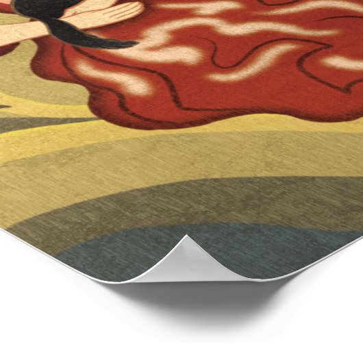 Quakerbridge Barley Wine Style Ale Poster (Ecke)