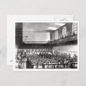 Quakers Meeting von Ackermann Postkarte (Vorne/Hinten)