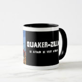 QuakerZilla Tasse (VorderseiteRechts)