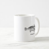 Quakfisch-Fische Kaffeetasse (VorderseiteRechts)