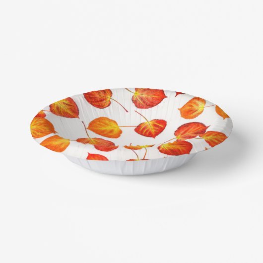 Quaking Aspen Herbst Blätter Papier Bowles Pappteller (Gewinkelt)