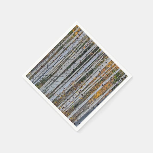 Quaking Aspen im Herbst Serviette (Ecke)